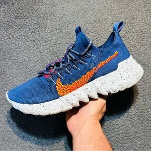 Nike Space Hippie 01 'Navy Orange' 2022 (Sz 10M)